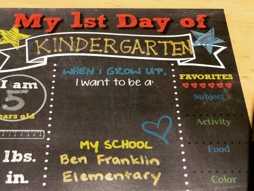 Printable Back to School Chalkboard Sign NeverDoneWithFun