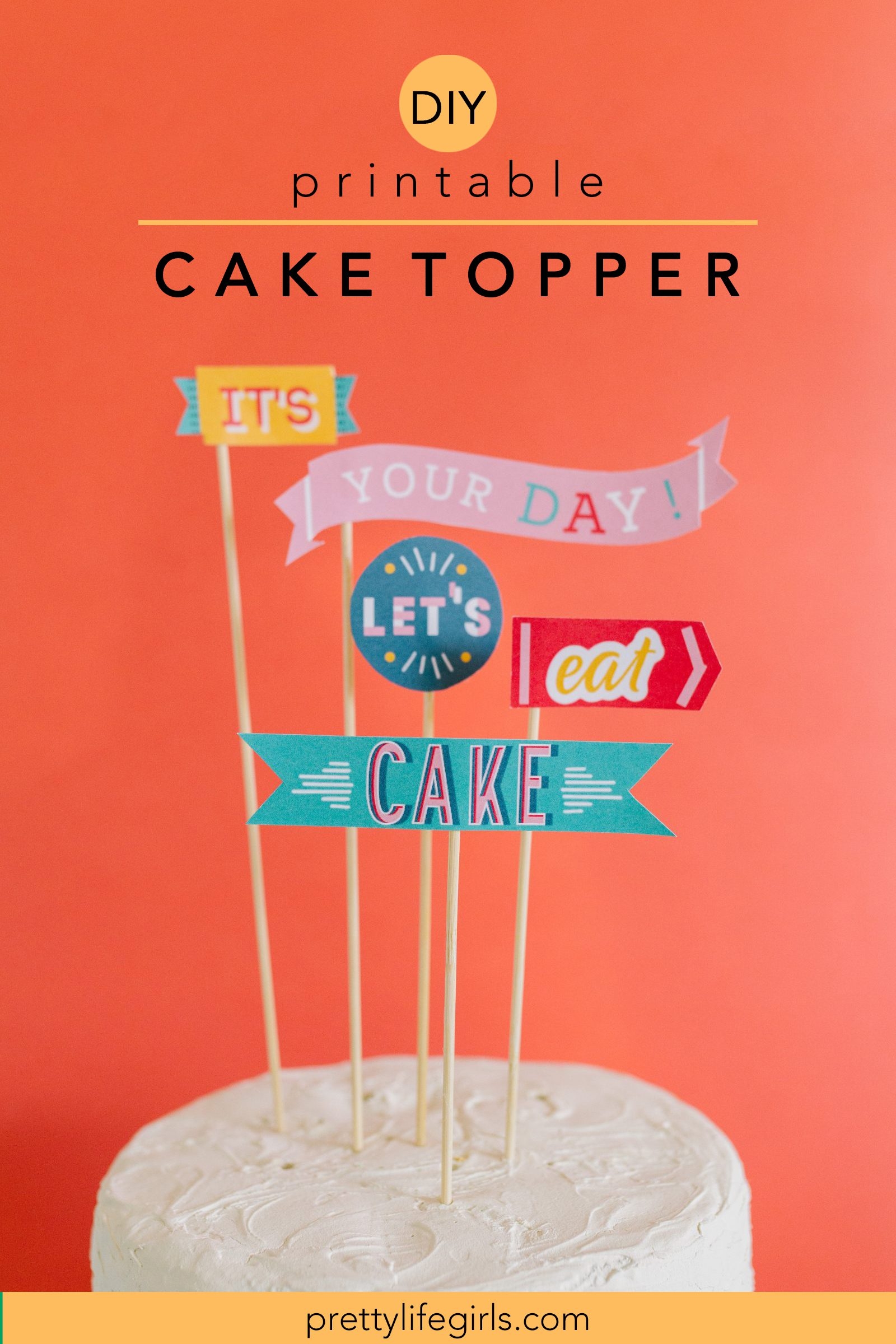 Free Printable Birthday Cake Sign