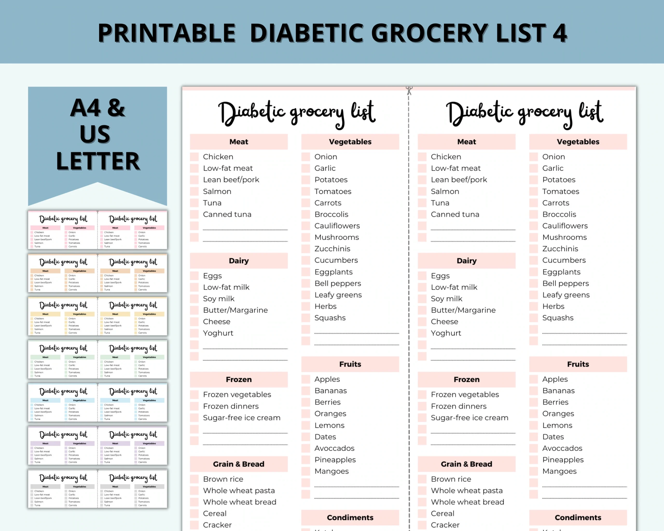 Printable Diabetic Grocery Food List Weekly Planner Diabetes Shopping List Diet Health Planner Fitness Planner PDF Instant Download Etsy Printable Diabetic Grocery Food List Weekly Planner Diabetes Shopping List Diet Health Planner Fitness Planner PDF Instant Download Etsy