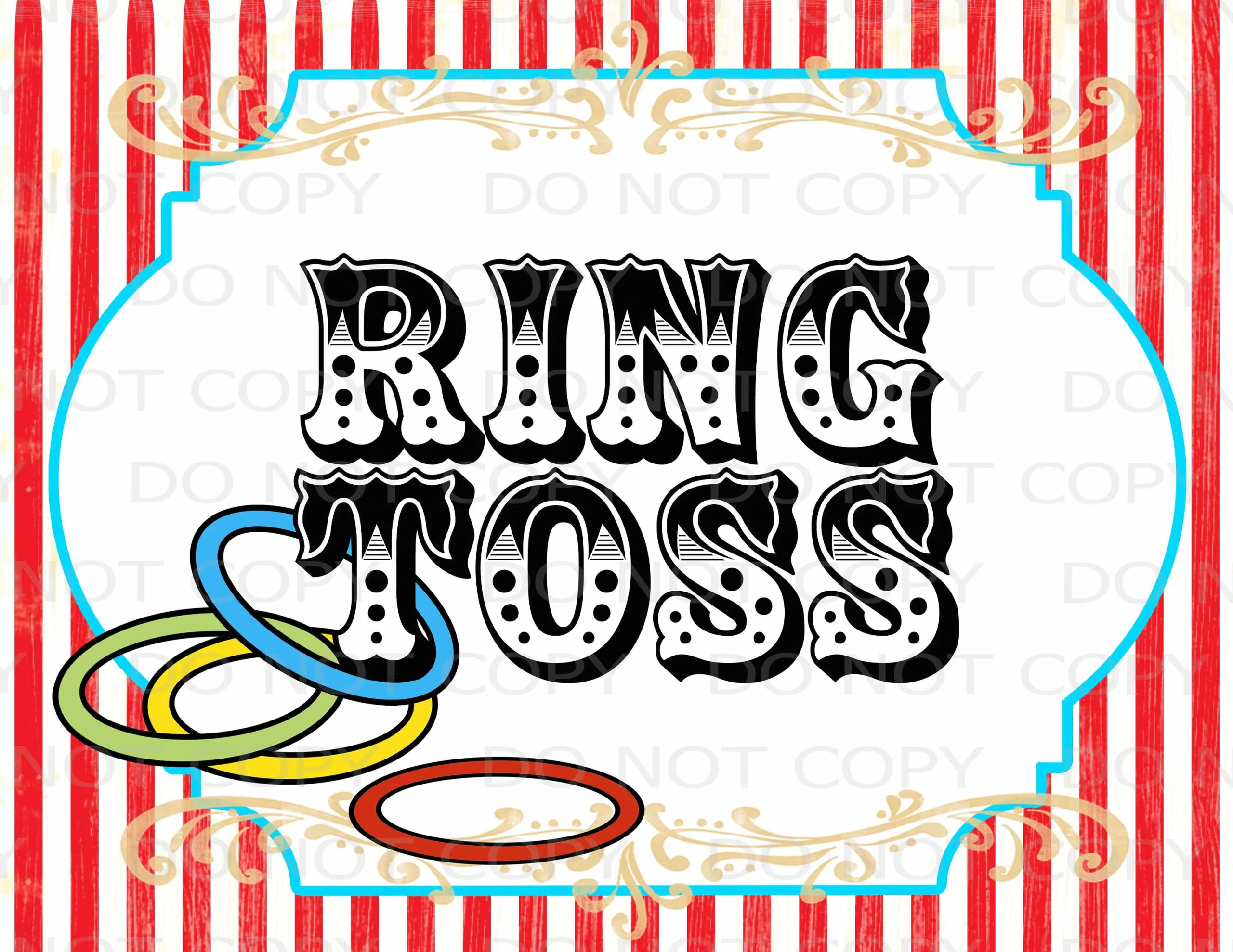Printable DIY Vintage Circus Ring Toss Sign 8 5 X 11 INSTANT DOWNLOAD Etsy Printable DIY Vintage Circus Ring Toss Sign 8 5 X 11 INSTANT DOWNLOAD Etsy