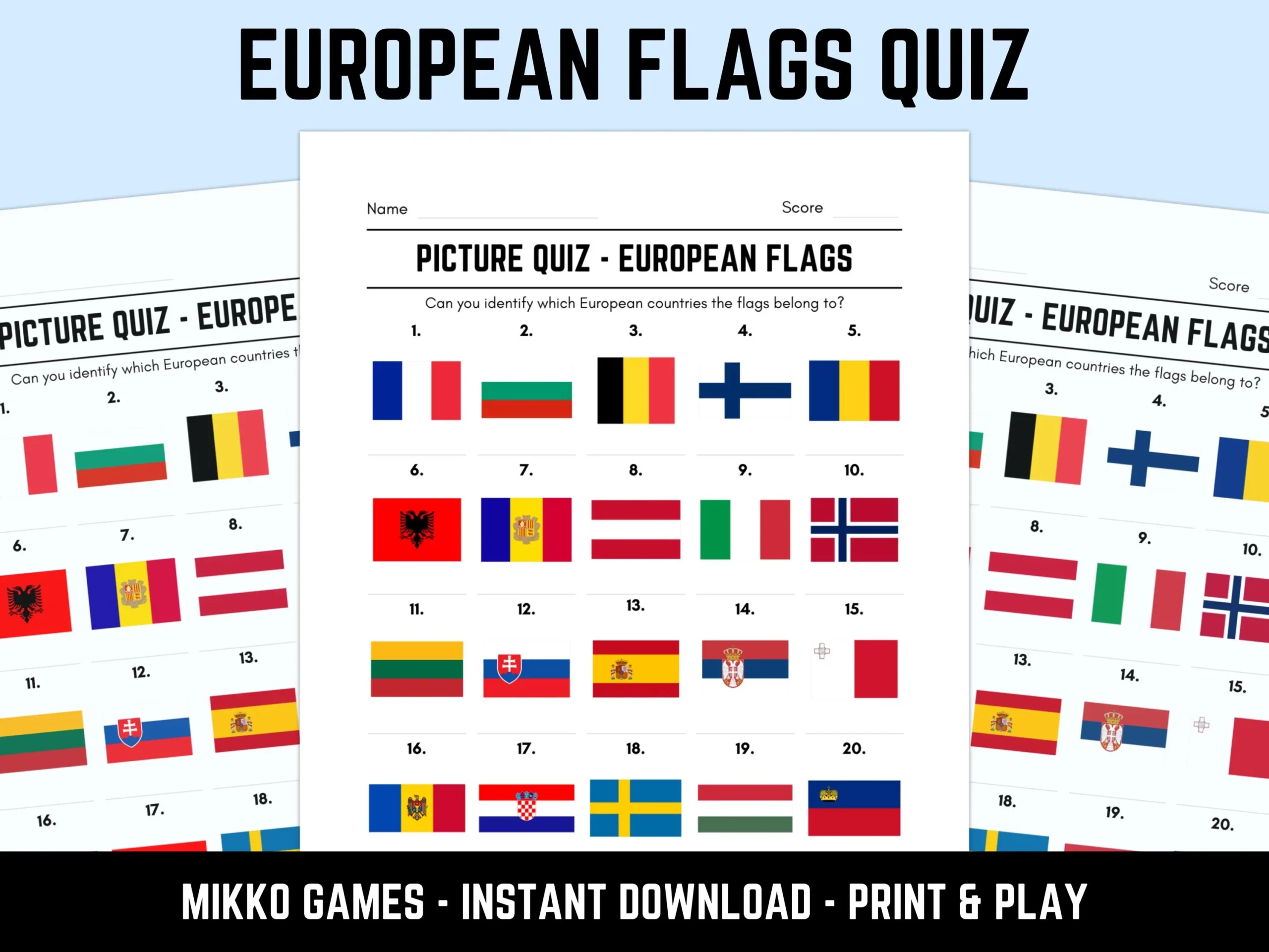 Printable European Flags Picture Quiz With Answers Picture Round Quiz Sheets Pub Quiz Trivia Downloadable Table Quiz Fun Geography Quiz Etsy Israel Printable European Flags Picture Quiz With Answers Picture Round Quiz Sheets Pub Quiz Trivia Downloadable Table Quiz Fun Geography Quiz Etsy Israel