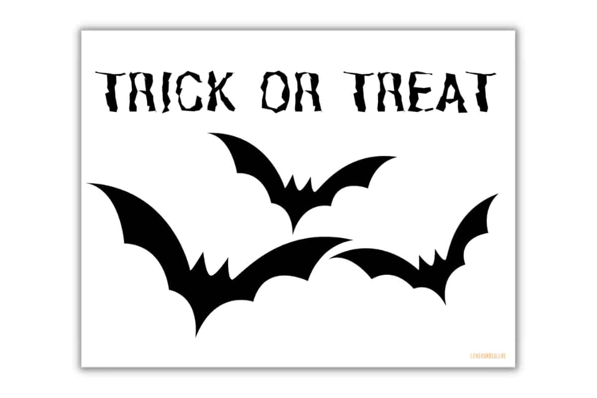Scary Halloween Signs Printable