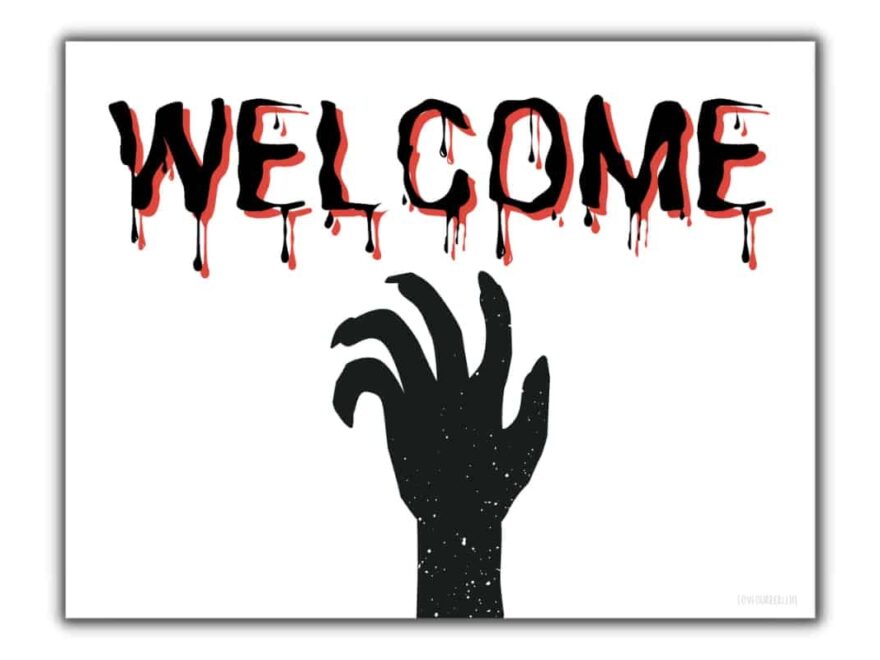 Printable Happy Halloween Sign 19 FREE Printables Love Our Real Life