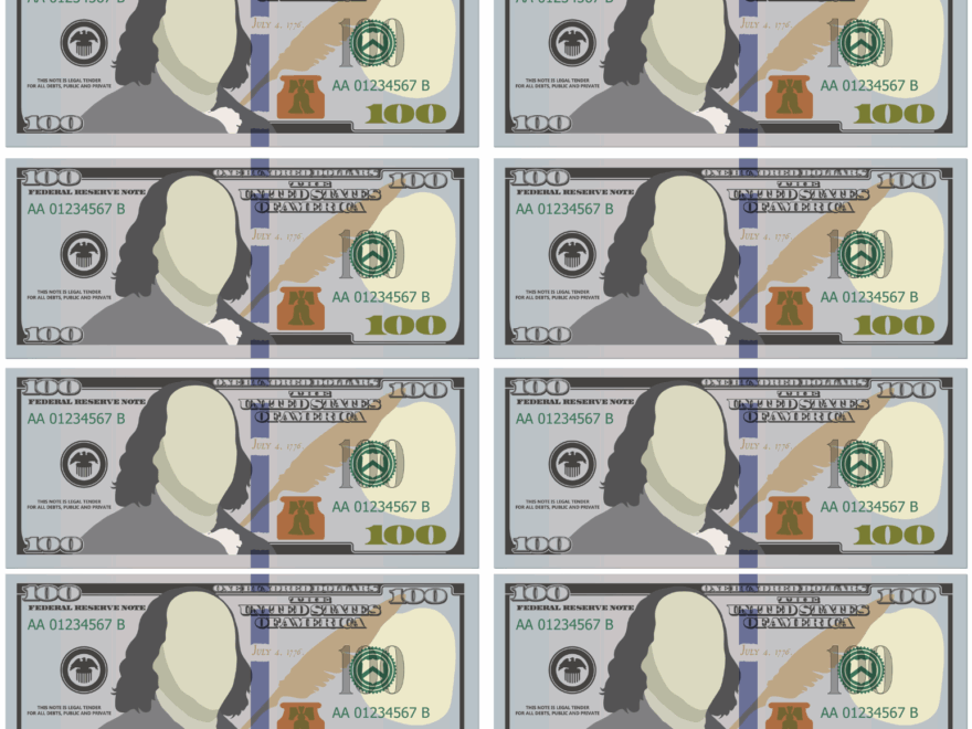 Printable Money One Hundred Dollar Bill