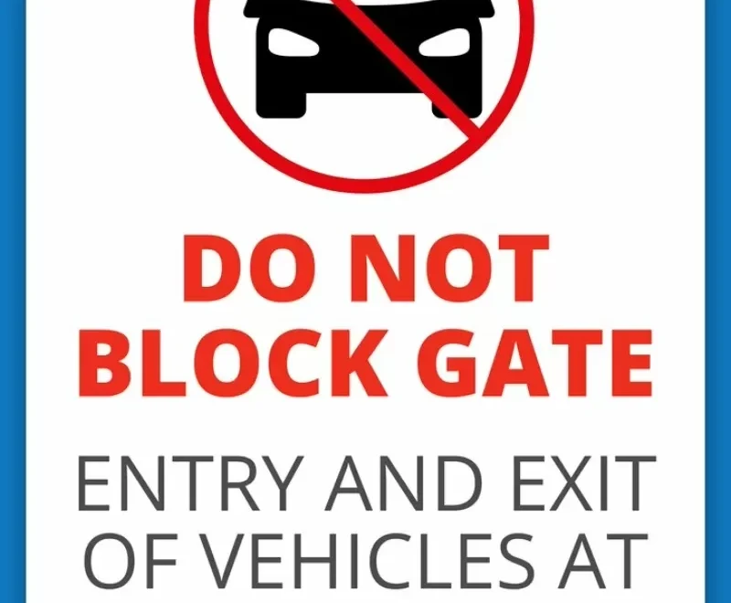 Printable No Parking Sign Templates