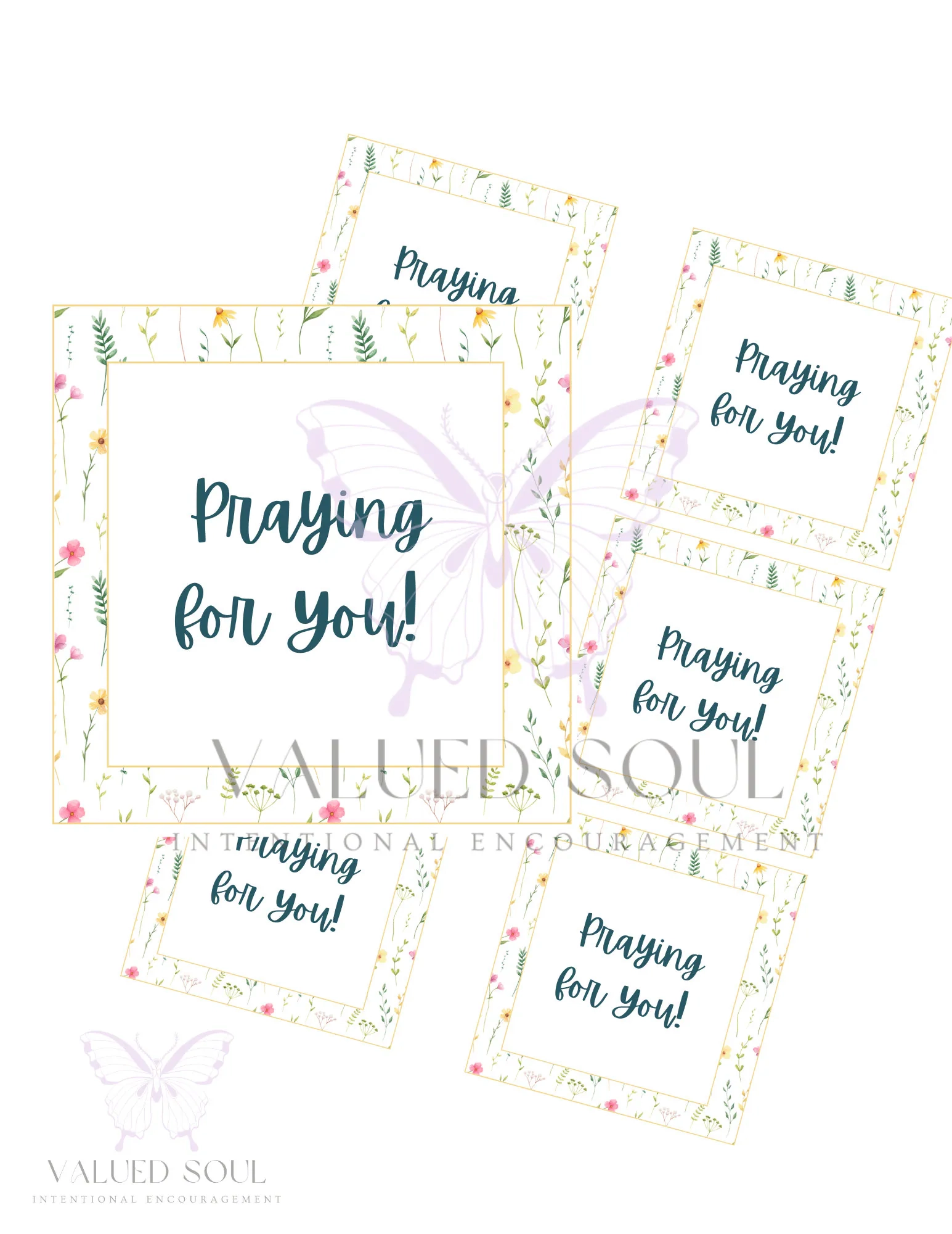 Printable Sign We Prayed For You Printable Sign We Prayed For You