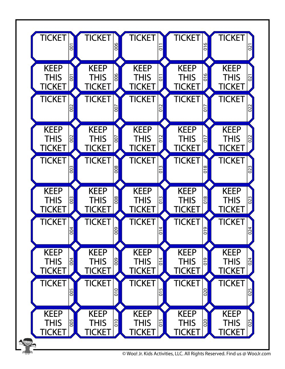 Printable Raffle Tickets Sheets Woo Jr Kids Activities Children s Publishing Printable Raffle Tickets Sheets Woo Jr Kids Activities Children s Publishing