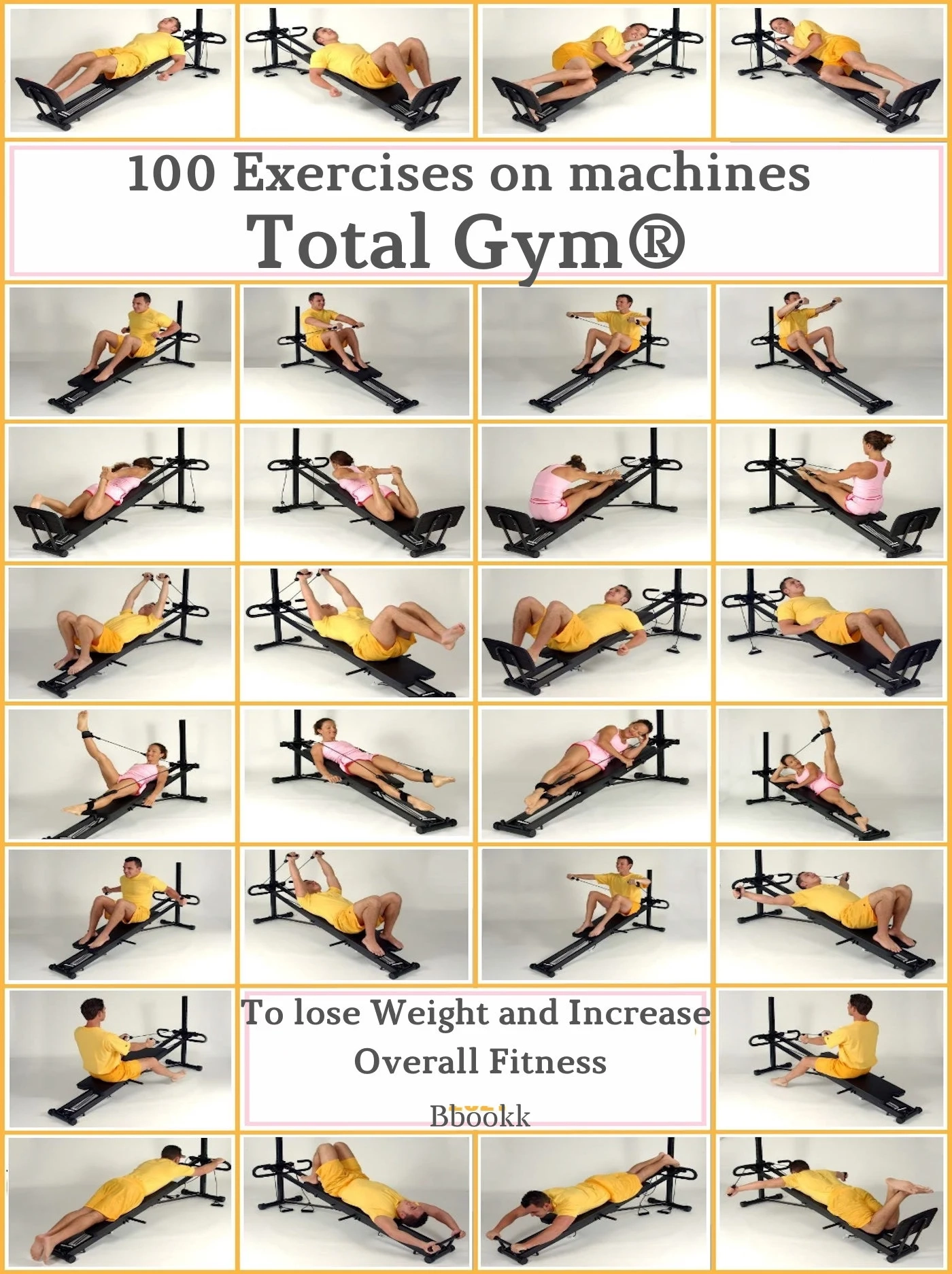 Printable Total Fitness Workout Exercise Chart Total Gym Workout For Weight Loss Chart Multi Gym