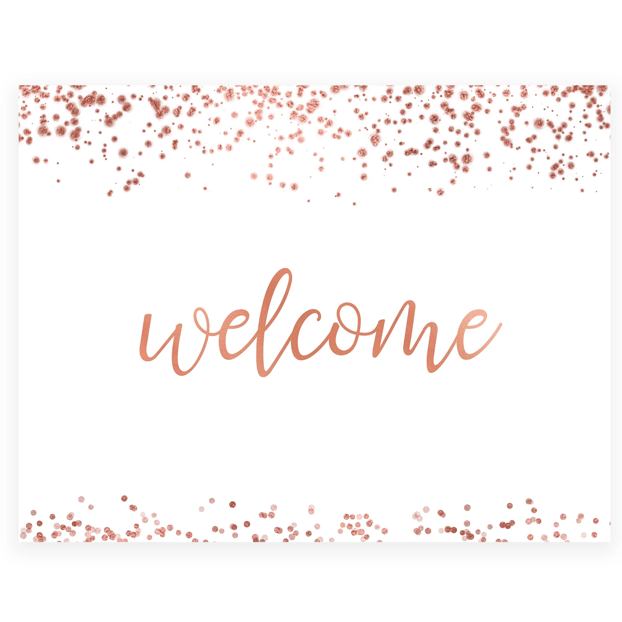 Printable Welcome Table Sign Printable Rose Gold Bridal Shower OhHappyPrintables Printable Welcome Table Sign Printable Rose Gold Bridal Shower OhHappyPrintables