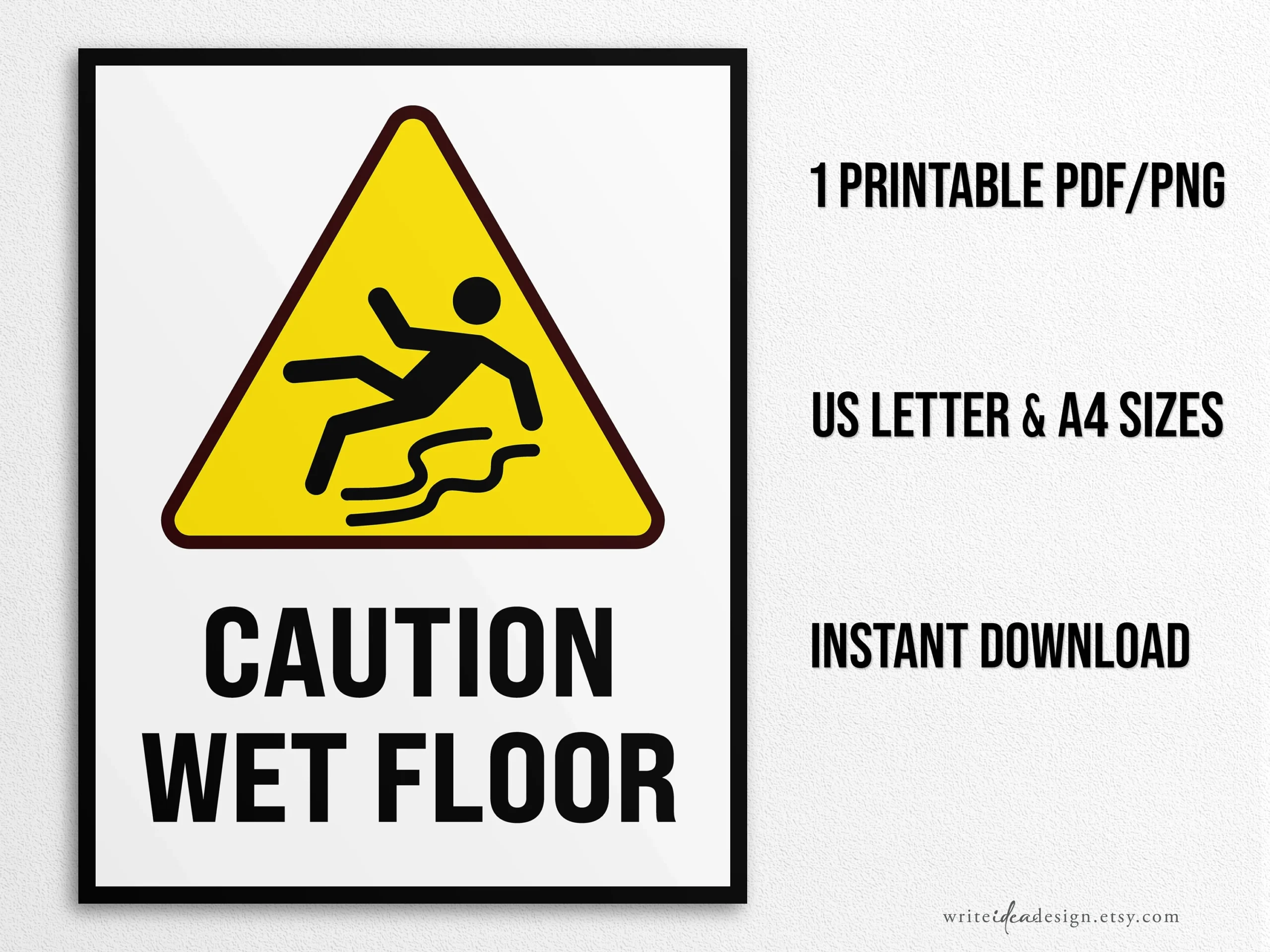 Free Printable Wet Floor Signs Free Printable Wet Floor Signs