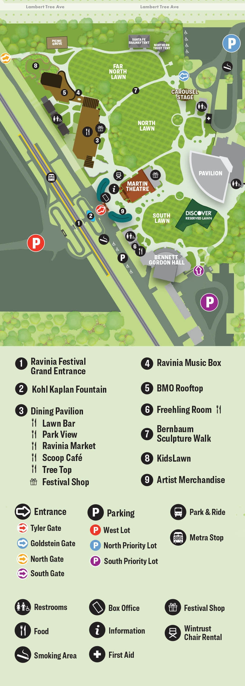 Ravinia 2026 Schedule Printable