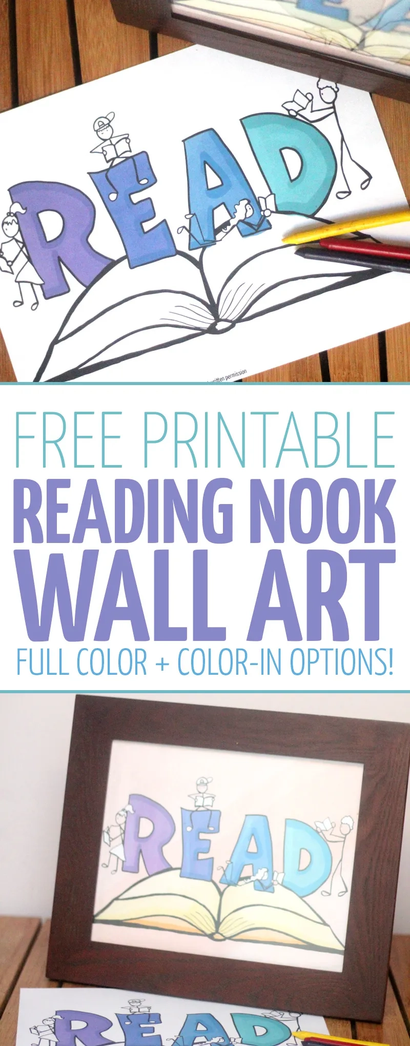 Free Printable Book Nook Sign Free Printable Book Nook Sign
