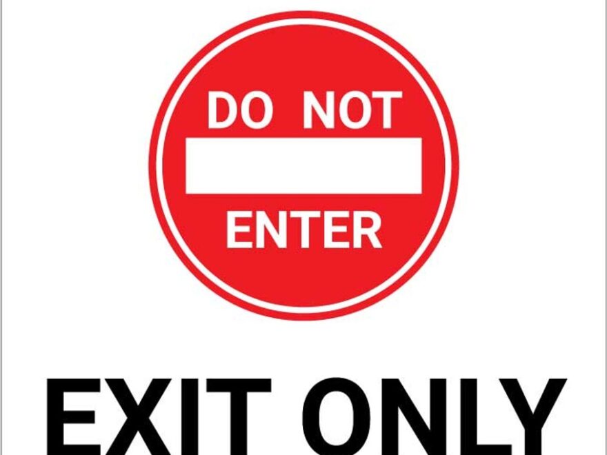 Restrict Unauthorized Access Do Not Enter Signs