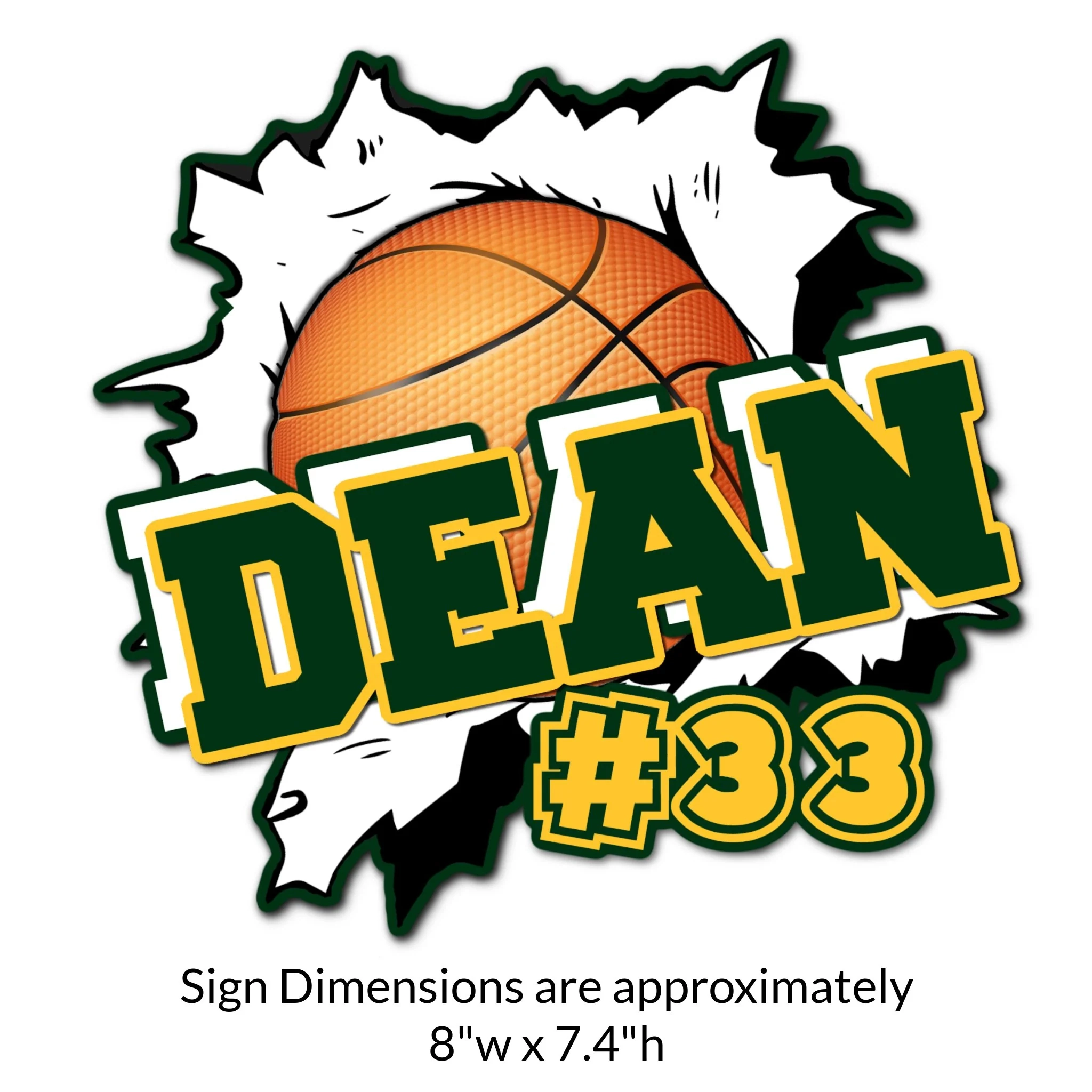 Ripped Basketball Locker Decoration PRACTICALLY PERFECT PRINTABLES PRACTICALLY PERFECT PRINTABLES