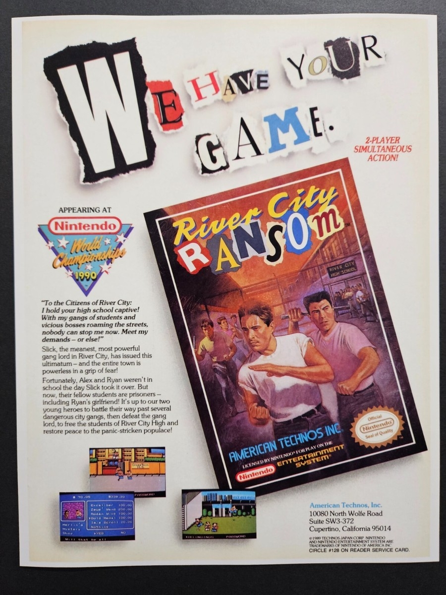 River City Ransom Printable Guide