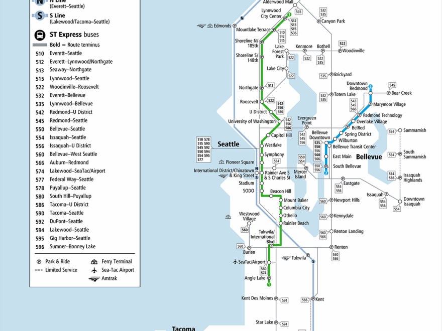 Schedules And Maps Sound Transit