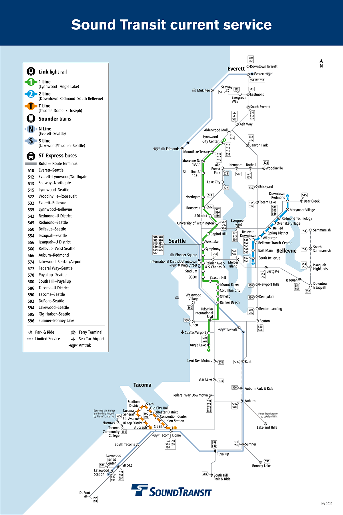 Schedules And Maps Sound Transit