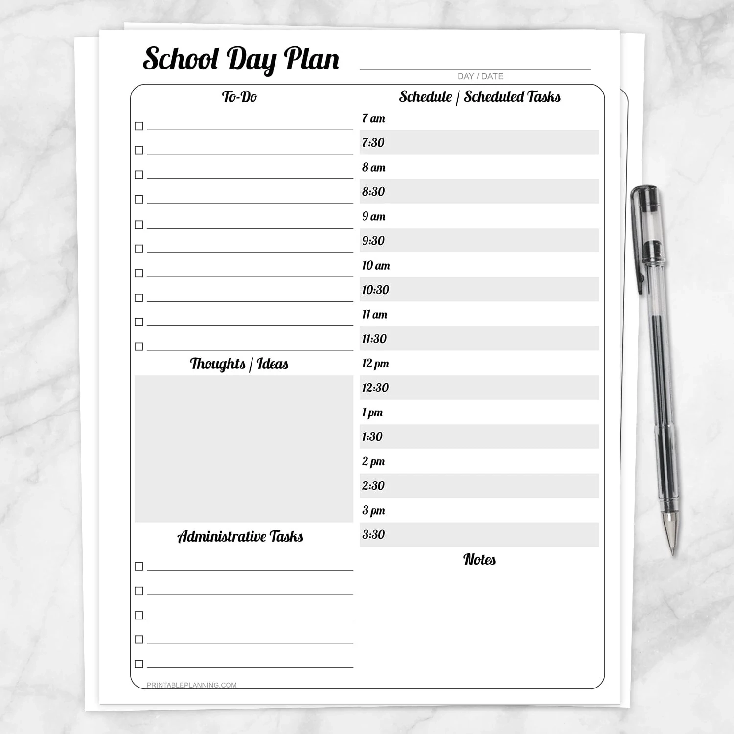 Printable Teacher Planner To Do List Printable Teacher Planner To Do List