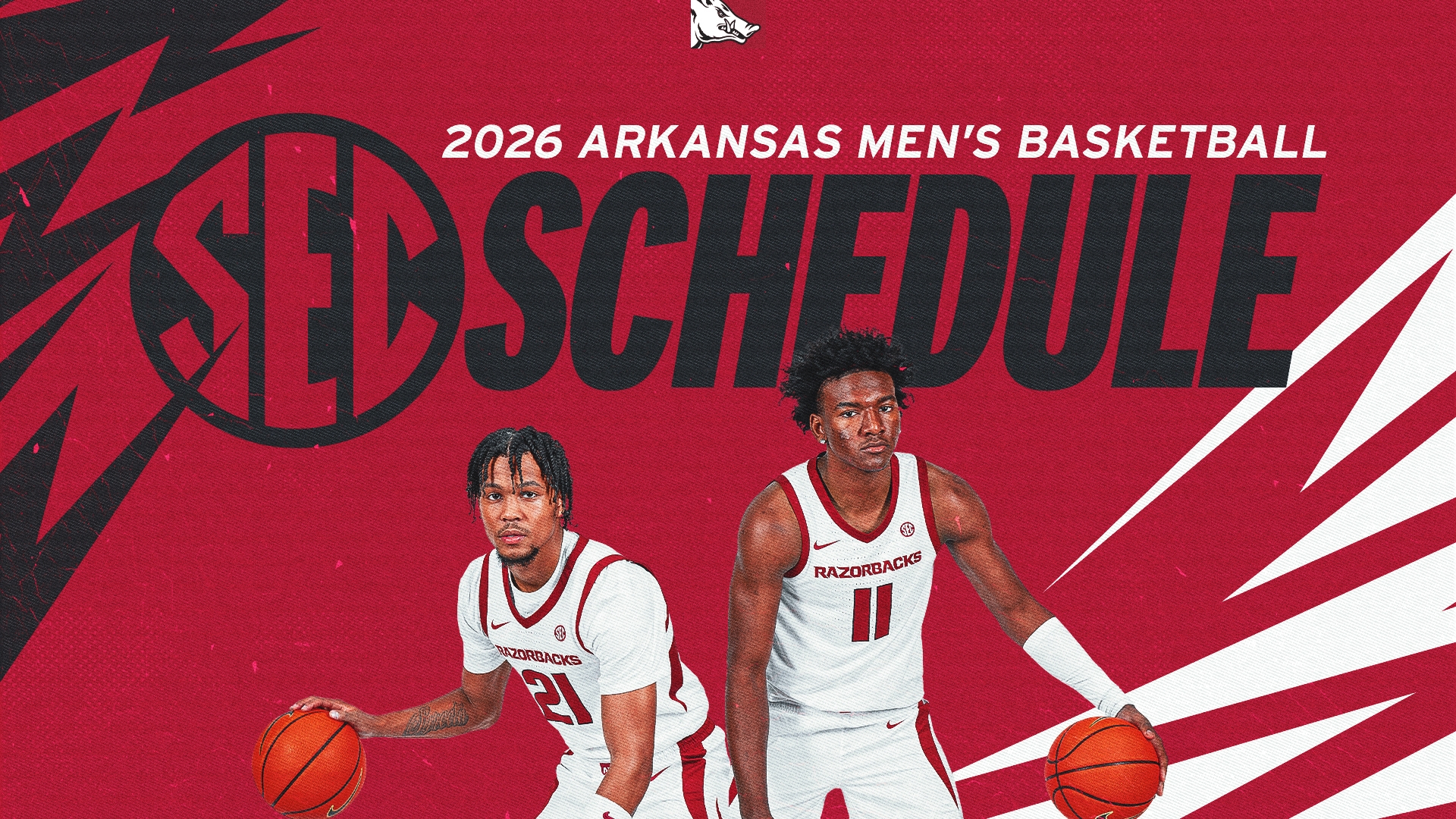 SEC Arkansas Announce MBB Conference Schedule Arkansas Razorbacks