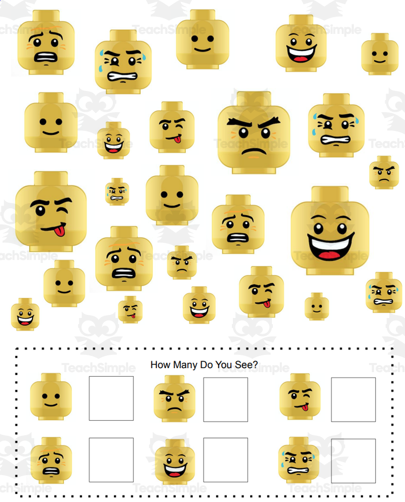 Lego Feelings Chart Printable