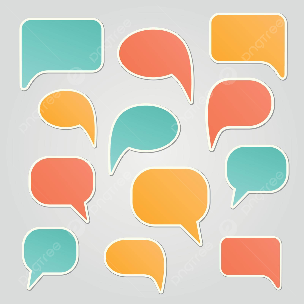 Printable Speech Bubble Signs