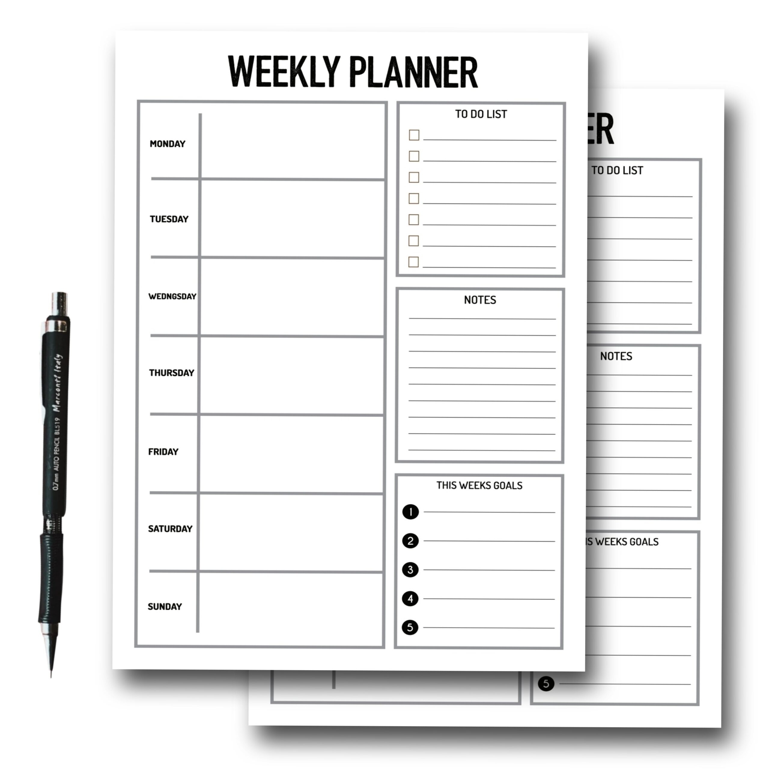 Simple Weekly Schdule Printable Weekly Teachers Planner Made By Teachers Simple Weekly Schdule Printable Weekly Teachers Planner Made By Teachers
