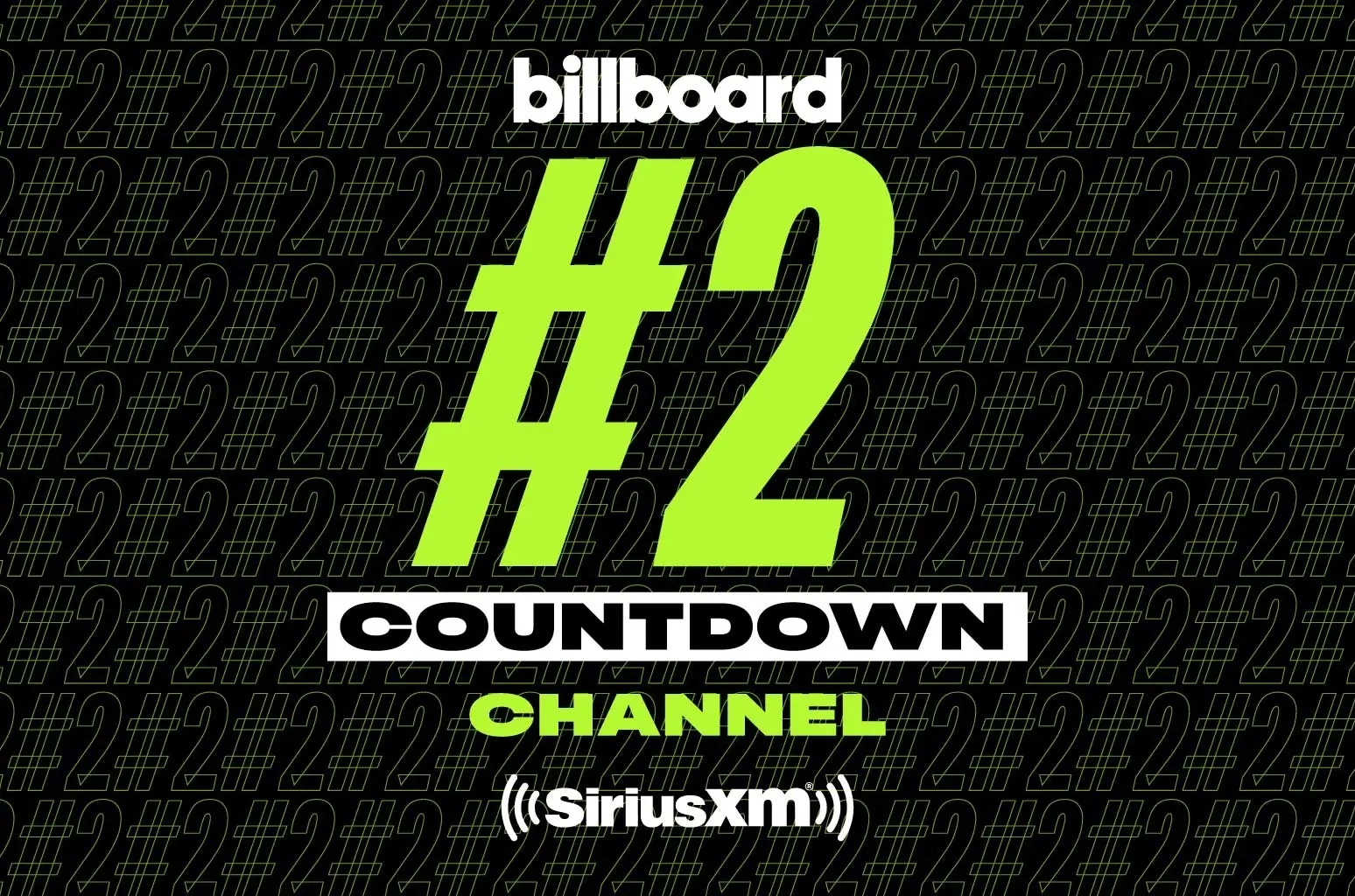 SiriusXM s Billboard 2 Countdown Channel Launches