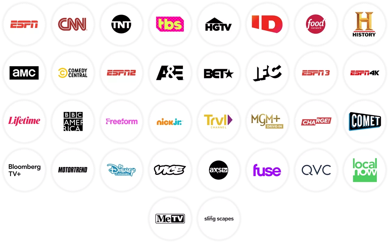 Sling Orange Service Details Channels Information Sling TV