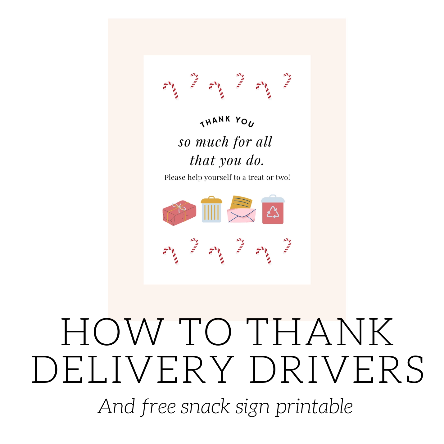 Free Printable Snack Sign