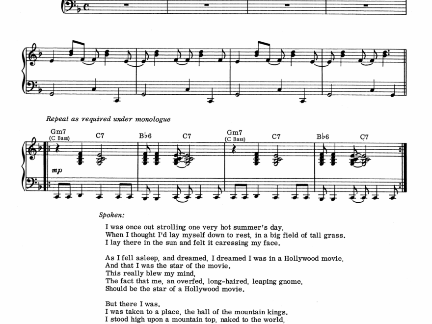 Spill The Wine By War Sheet Music For Piano Vocal Guitar Chords Right Hand Melody At Sheet Music Direct
