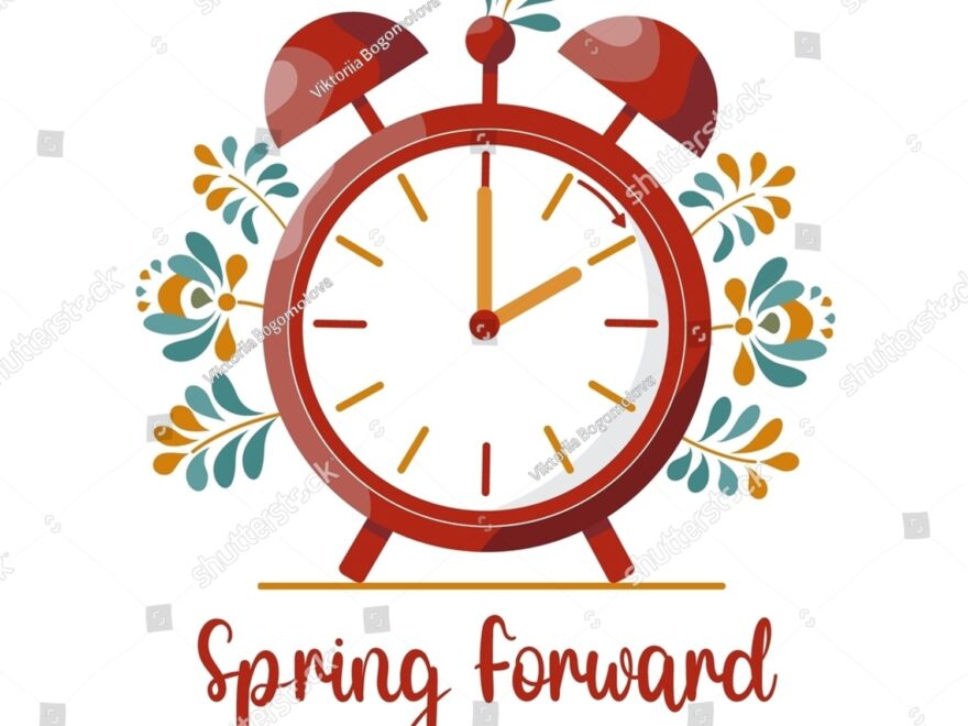 Spring Forward Chance Your Clocks Stock Vector Royalty Free 2334683021 Shutterstock