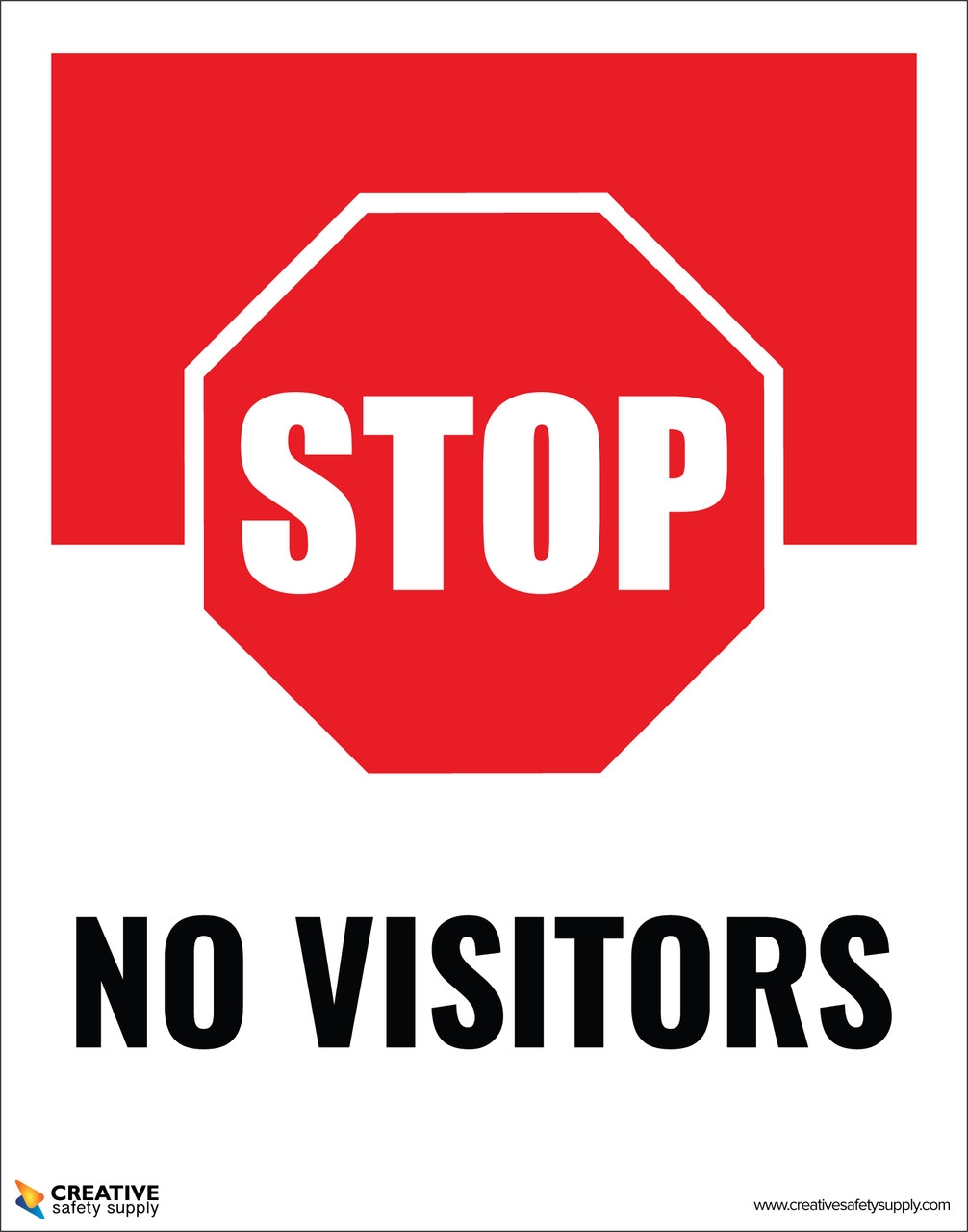 No Visitors Sign Printable No Visitors Sign Printable