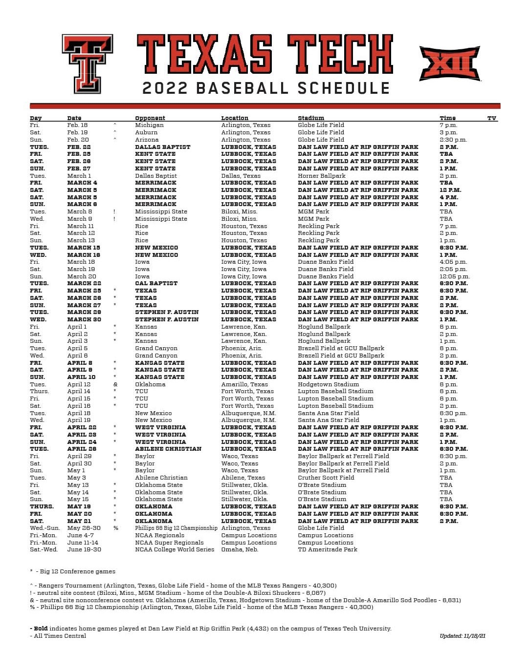 Texas Tech Baseball On X The Is Here Plan Accordingly Https t co QEDakZIuFz Https t co eSB99VVj5g X Texas Tech Baseball On X The Is Here Plan Accordingly Https t co QEDakZIuFz Https t co eSB99VVj5g X