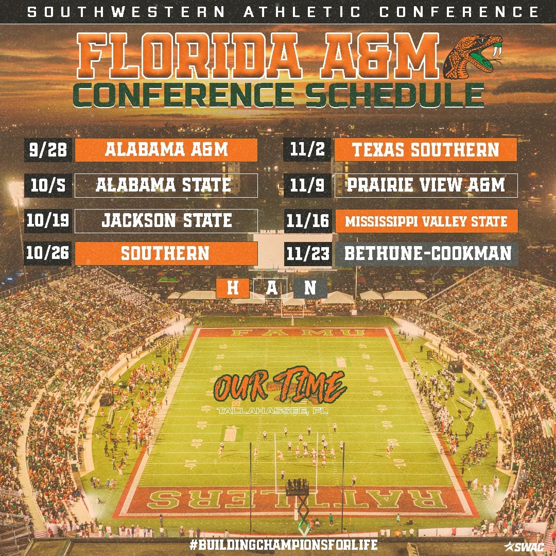 The 2024 SWAC Football Schedule Is Out See Dates Of All The Important Games Here