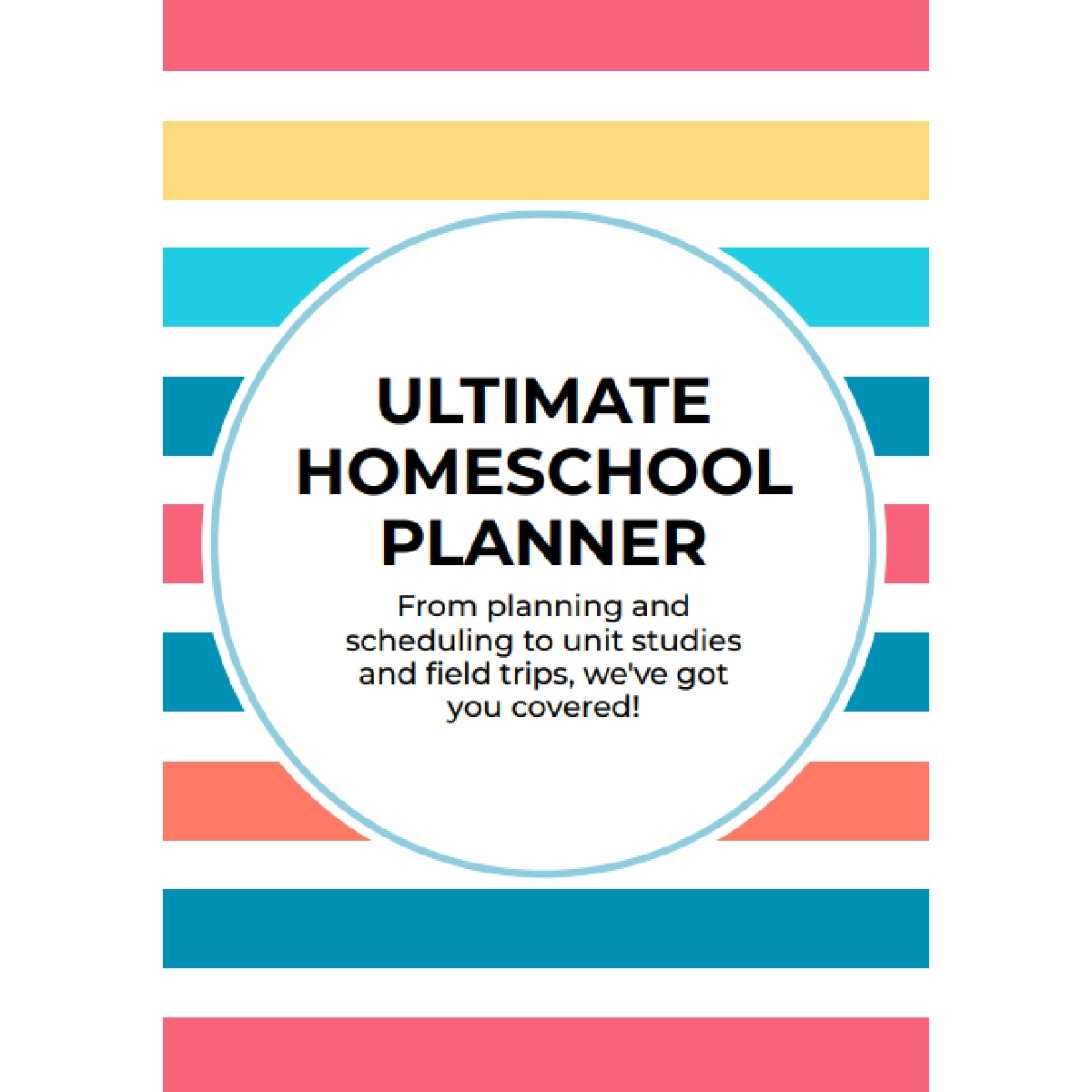 Free Printable Ultimate Homeschool Planner