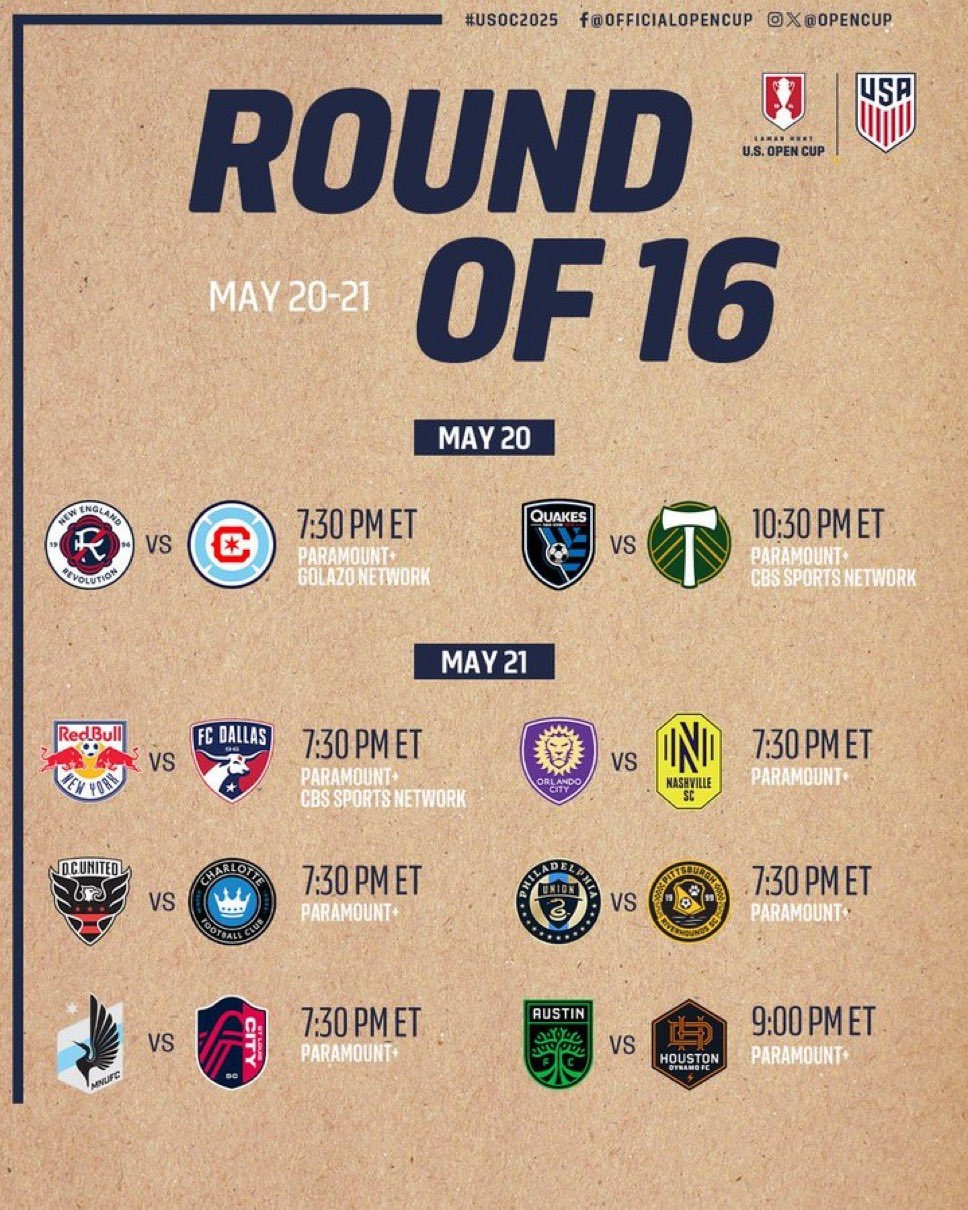 Philadelphia Union Printable Home Game Schedule