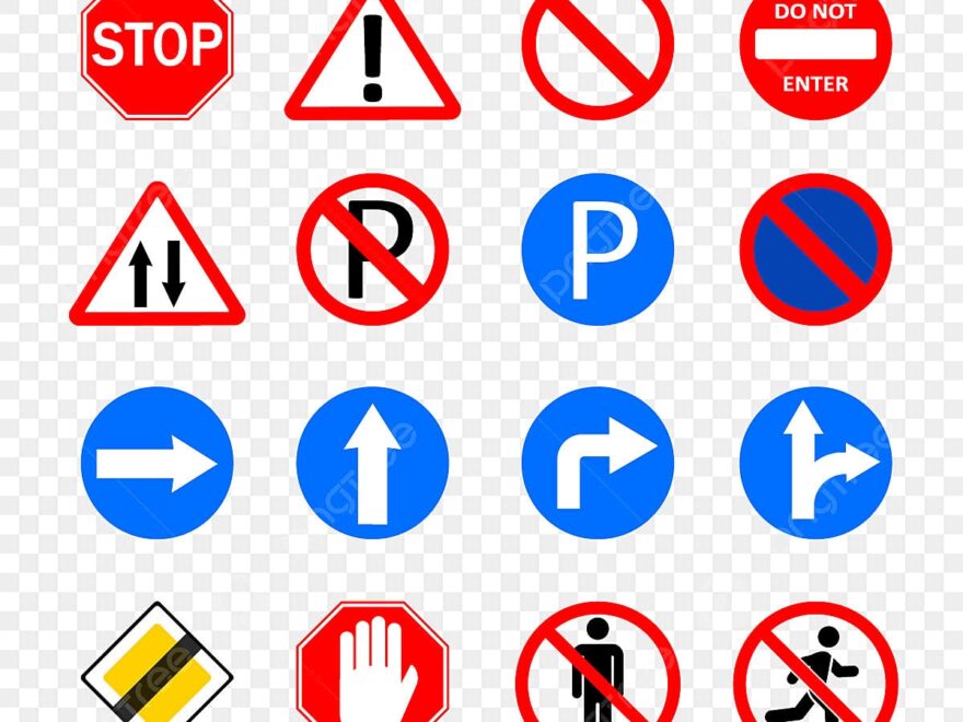 Traffic Signs Printable Printable Street Signs Template Road Signs Pdf Printable Traffic Signs Pdf PNG And Vector With Transparent Background For Free Download