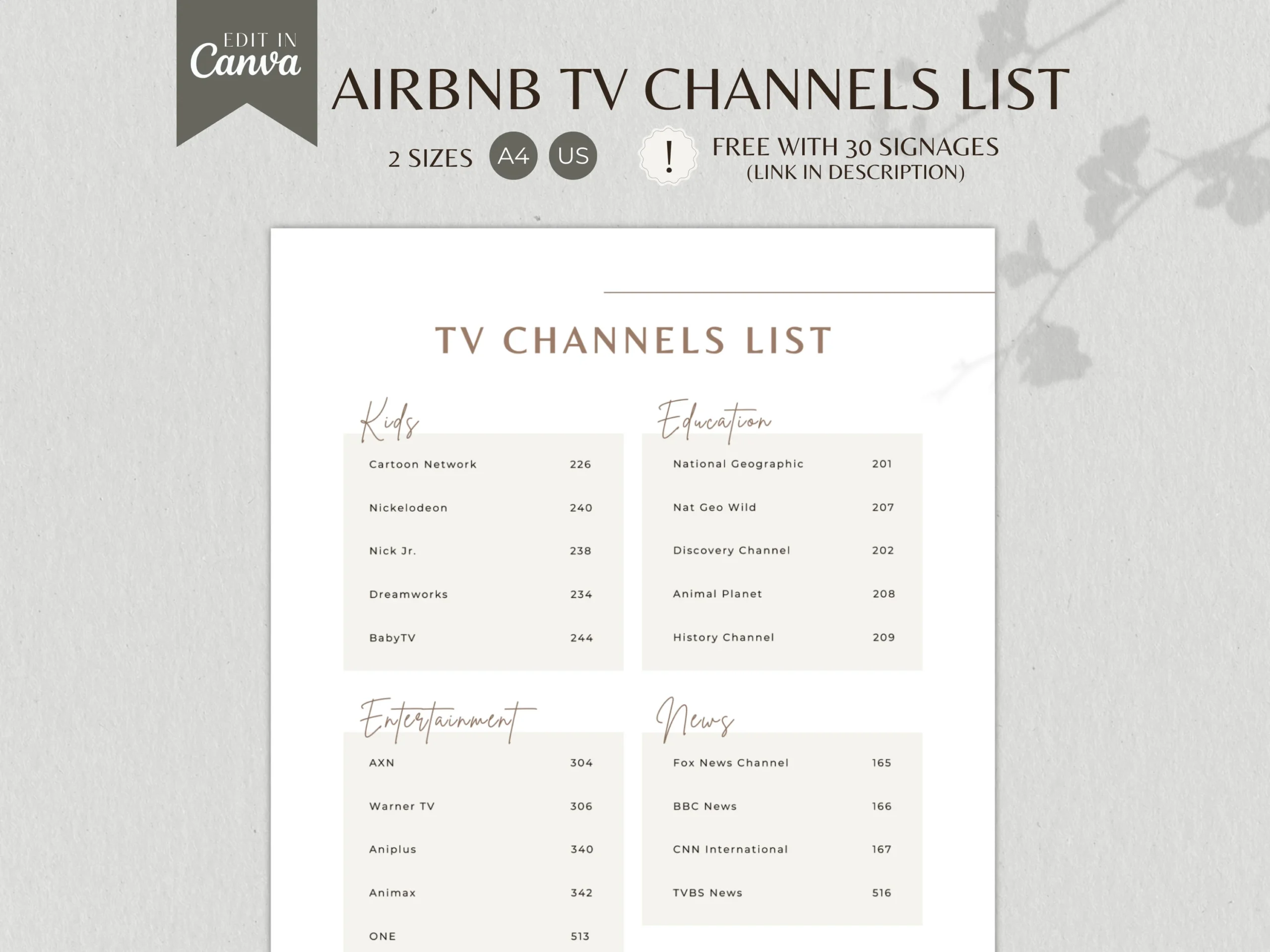 T Mobile Tv Channels List Printable