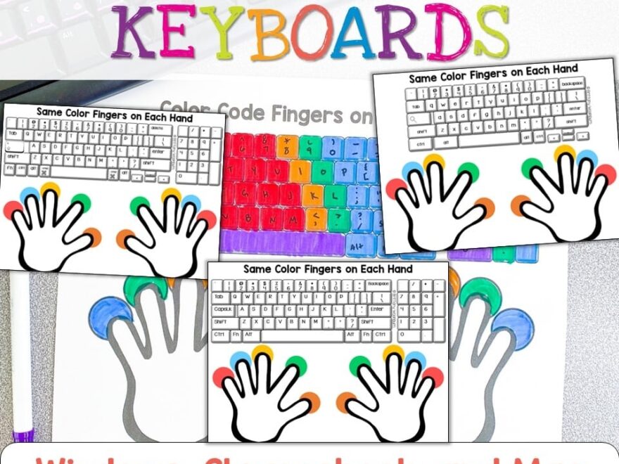 Typing Practice Printable Keyboard Pages