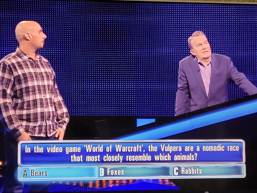 UK The Chase Question Today Both The Constant And The Chaser Knew R wow