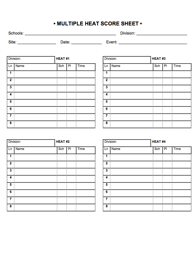 Printable Track And Field Event Sheets Printable Track And Field Event Sheets
