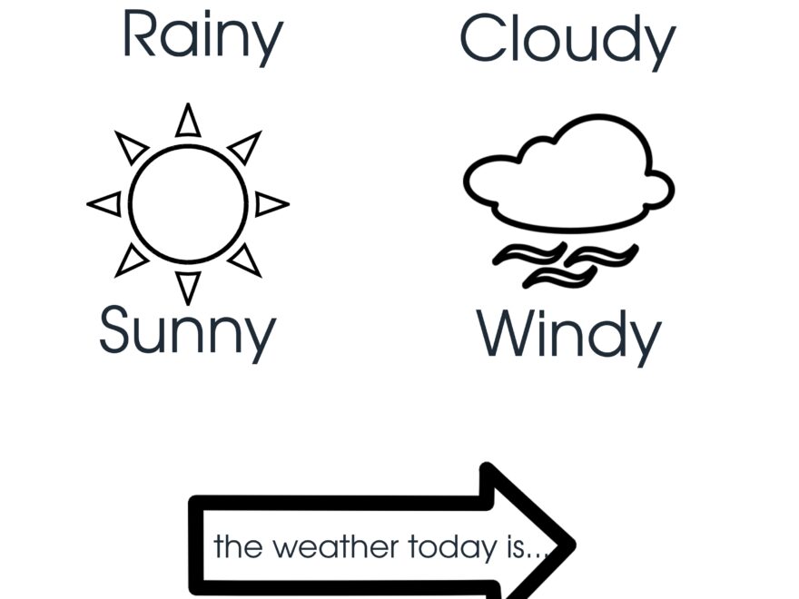 Weather Chart Kid Craft The Crafting Chicks