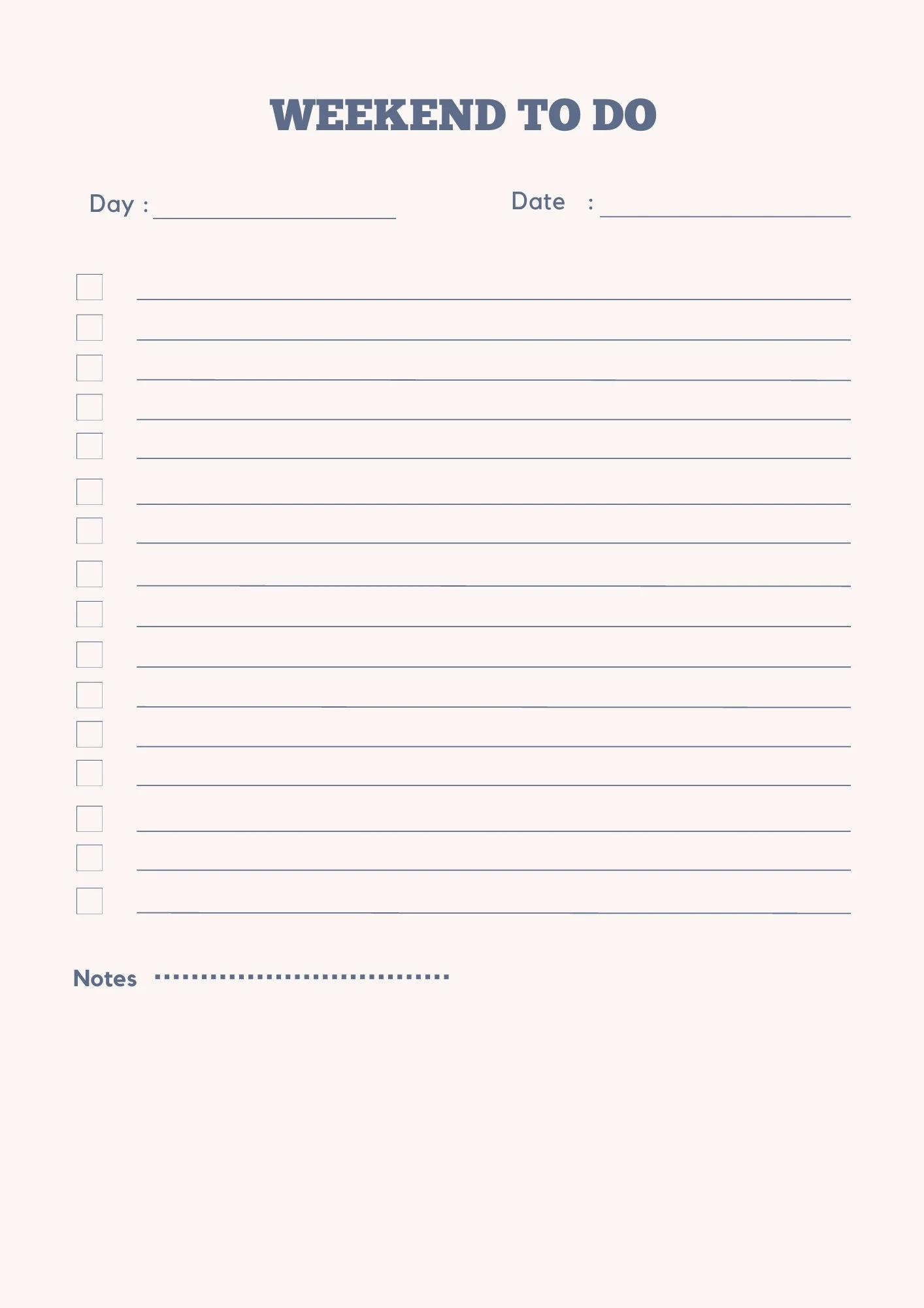 Weekend To Do List Printable Instant Download Minimal Productivity Planner Daily Planner Daily Schedule Printable Planner Etsy