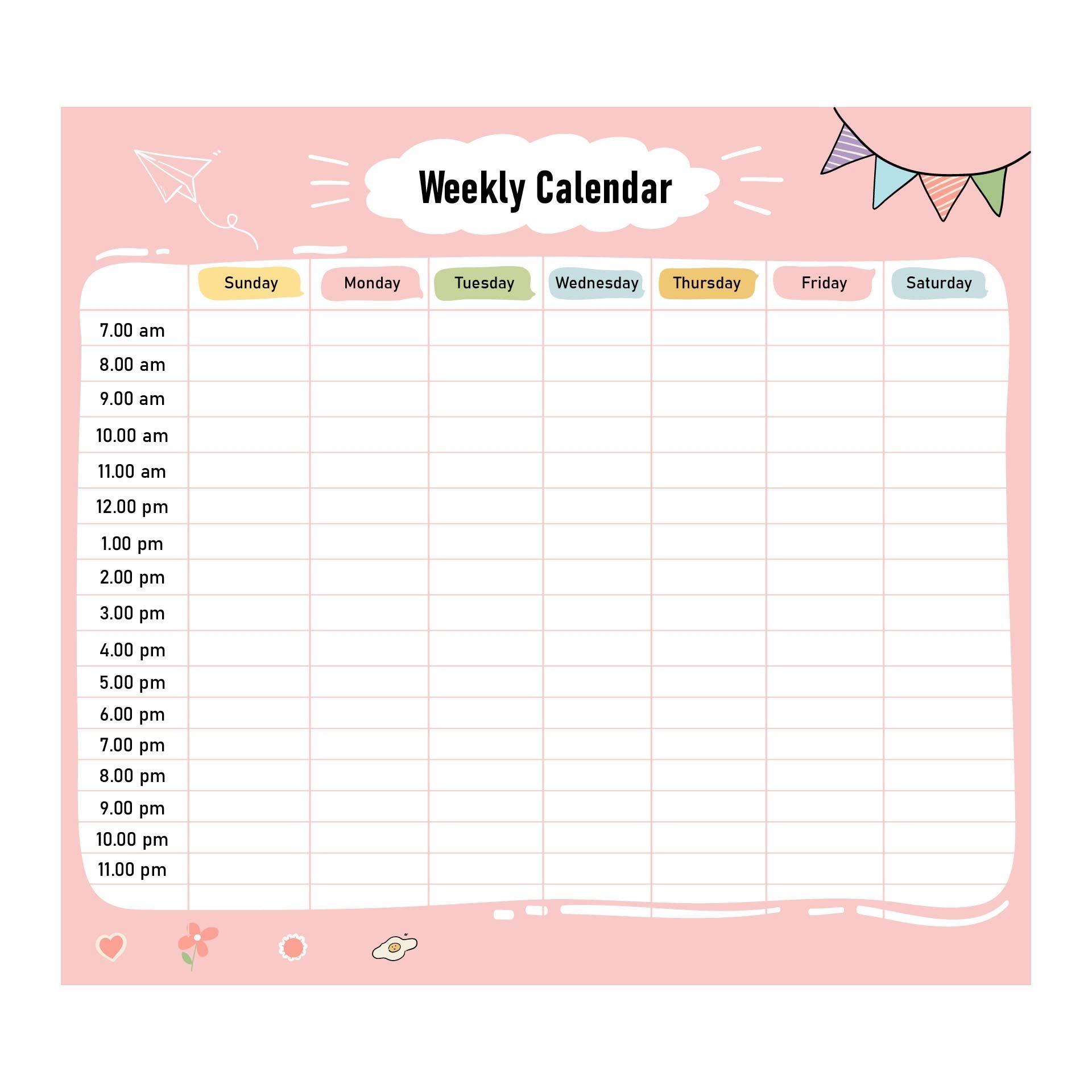 Weekly Calendar With Time Slots 13 Free PDF Printables Printablee Worksheets Library Weekly Calendar With Time Slots 13 Free PDF Printables Printablee Worksheets Library