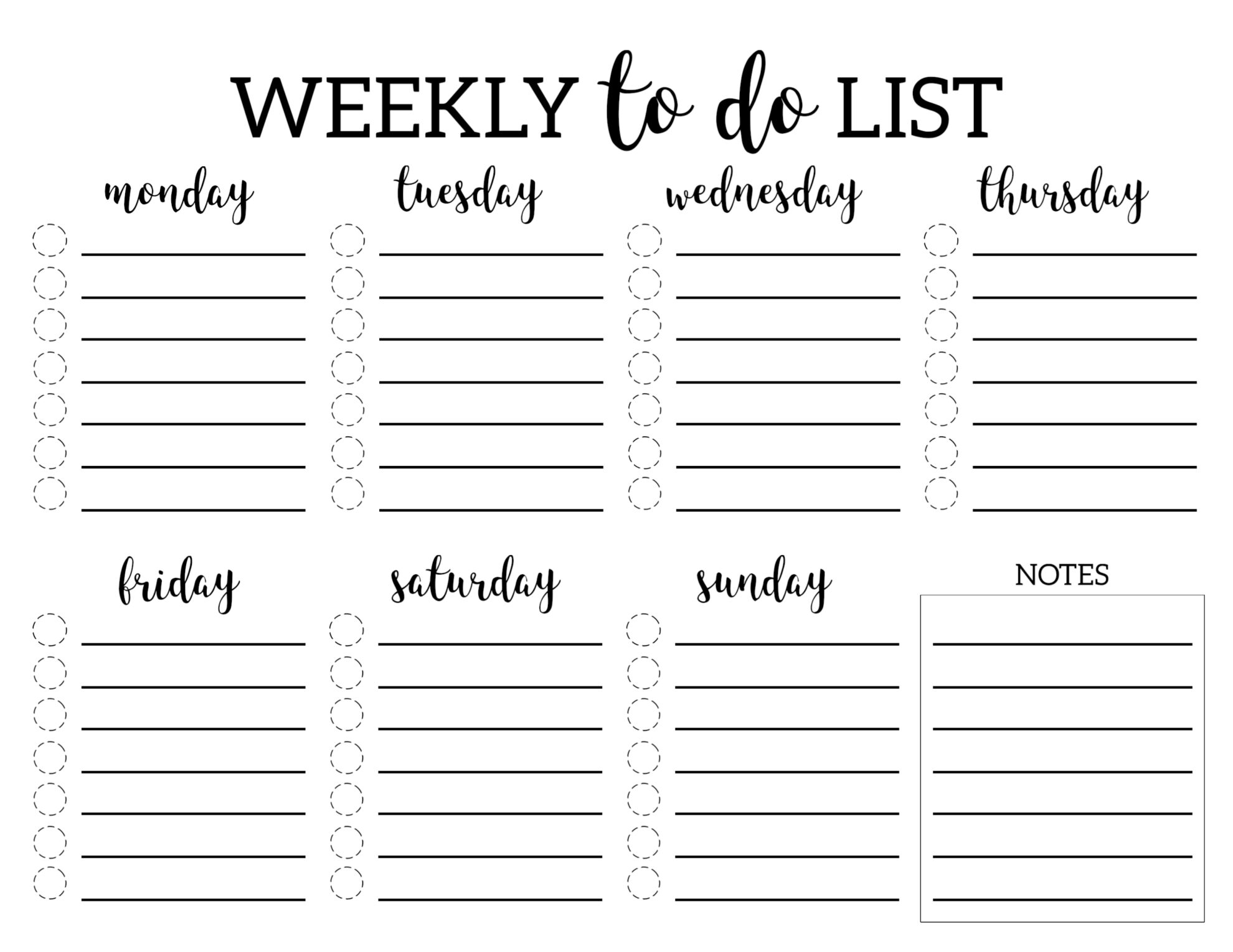 Schedule To Do List Free Printable Schedule To Do List Free Printable