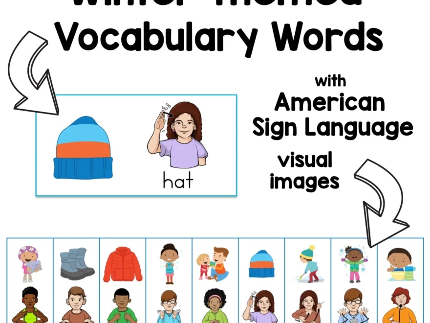 Winter Bingo Game SLP