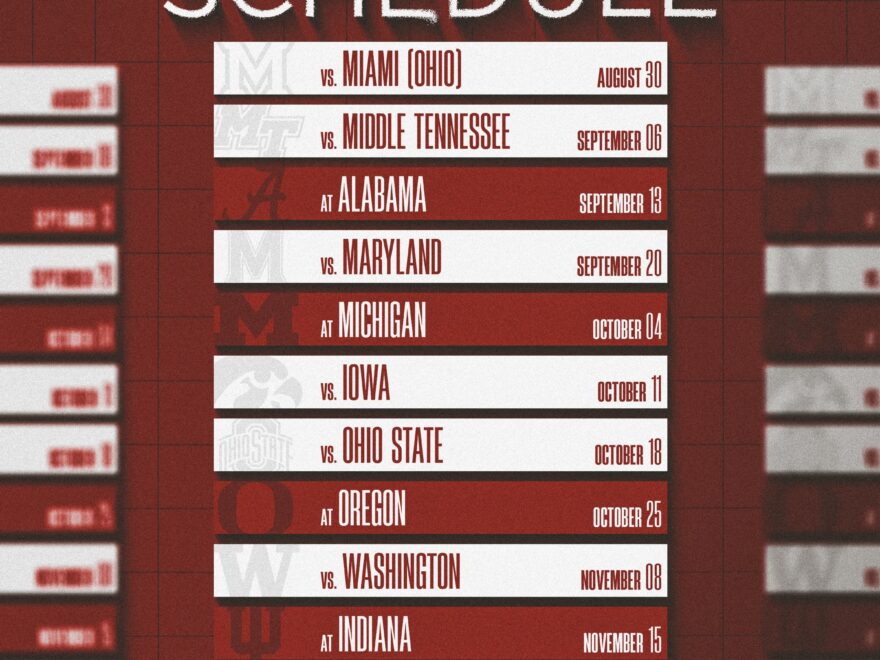 Wisconsin Football On X mark Your Calendars Our 2025 Schedule Is Set More Details And New Ticket Info Https t co 0J3g4ftk9k OnWisconsin Https t co y85ROYgF3H X