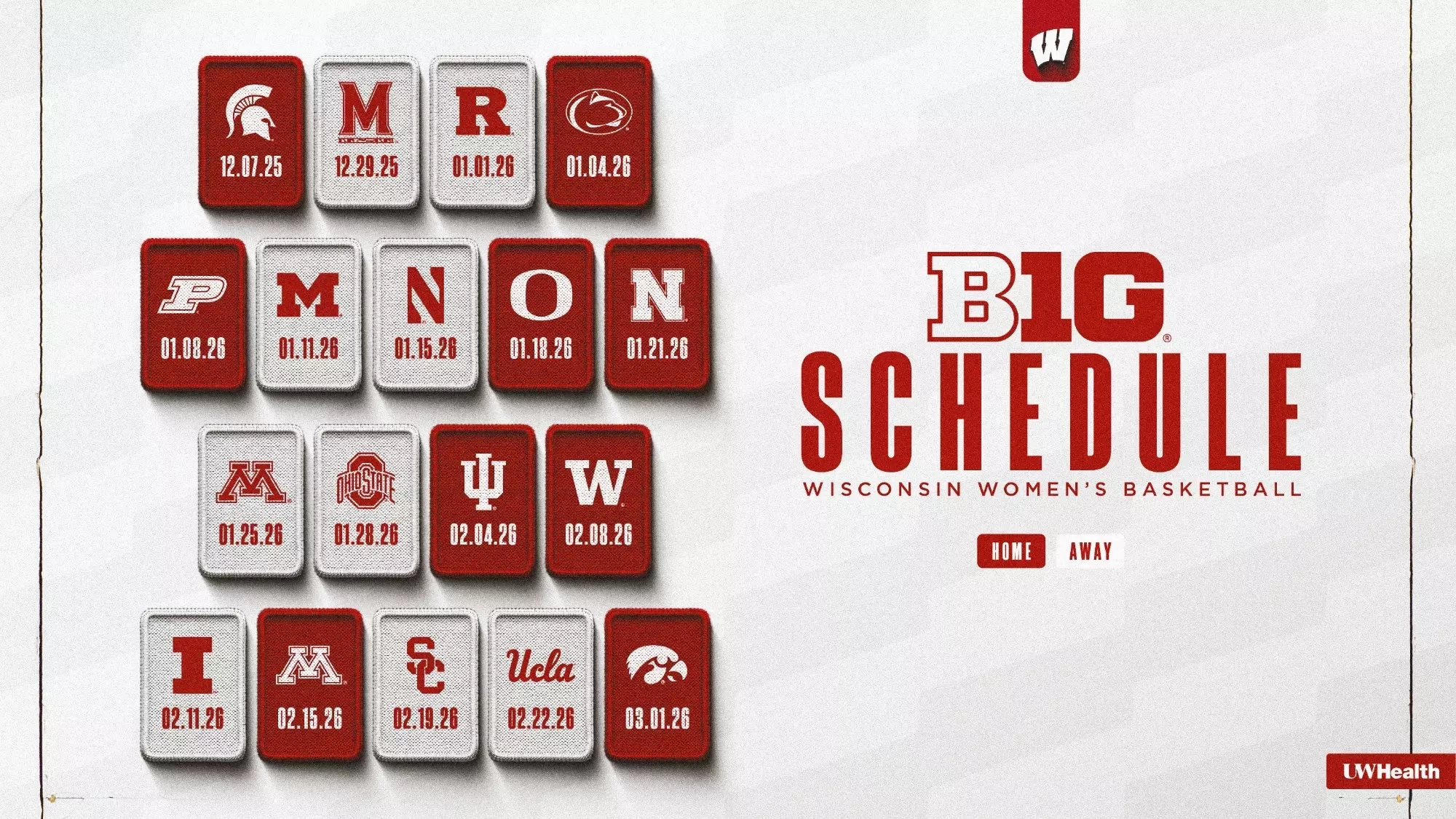 Wisconsin Women s Basketball Announces 2025 26 Big Ten Schedule Wisconsin Badgers Wisconsin Women s Basketball Announces 2025 26 Big Ten Schedule Wisconsin Badgers