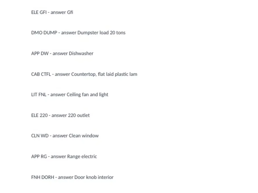Xactimate Codes 2023 24 Update XACTIMATE CERTIFICATION Stuvia US