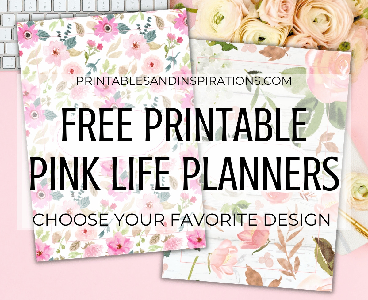 Your Free 2025 2026 Pink Life Planner Printable Is Here Printables And Inspirations